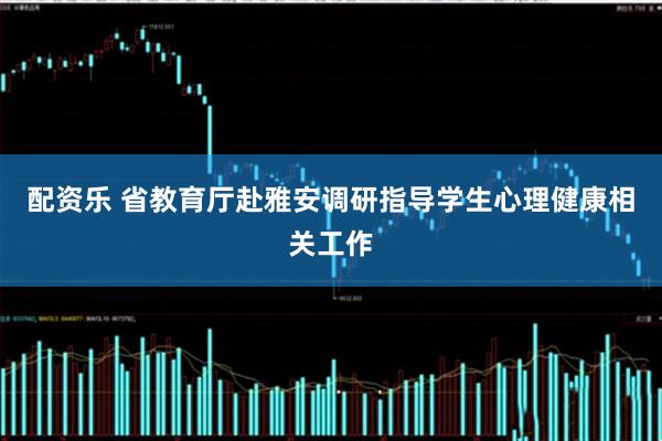 配资乐 省教育厅赴雅安调研指导学生心理健康相关工作
