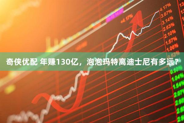 奇侠优配 年赚130亿，泡泡玛特离迪士尼有多远？