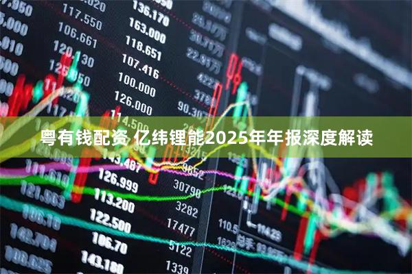 粤有钱配资 亿纬锂能2025年年报深度解读