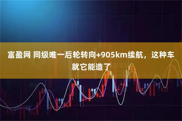 富盈网 同级唯一后轮转向+905km续航，这种车就它能造了