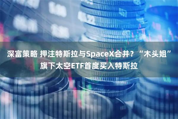 深富策略 押注特斯拉与SpaceX合并？“木头姐”旗下太空ETF首度买入特斯拉